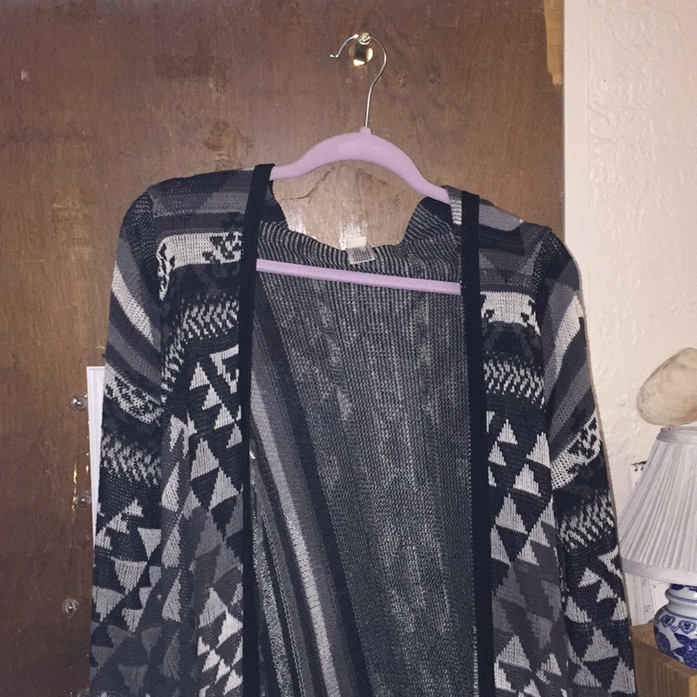 MOSSIMO - Geometric patterned cardigan